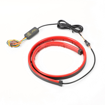 Bară LED pentru frână, multi-mod, semnal de stop posterior înalt, Model 0124, 12V, LED 2835