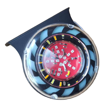 Lumină LED de semnalizare pentru remorcă, etanșă, 24V, anti-tailgating, semnal de frână cu flash