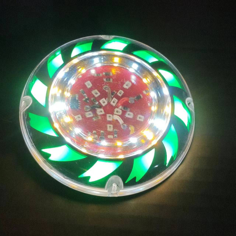 Lumină LED de semnalizare pentru remorcă, etanșă, 24V, anti-tailgating, semnal de frână cu flash