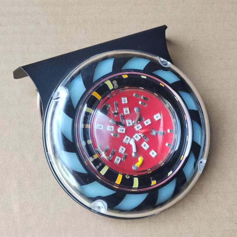 Lumină LED de semnalizare pentru remorcă, etanșă, 24V, anti-tailgating, semnal de frână cu flash