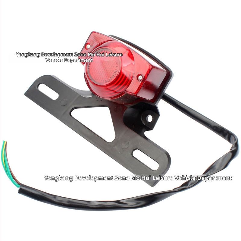 Ztwo задният фар за мотоциклет, 12V, универсална съвместимост