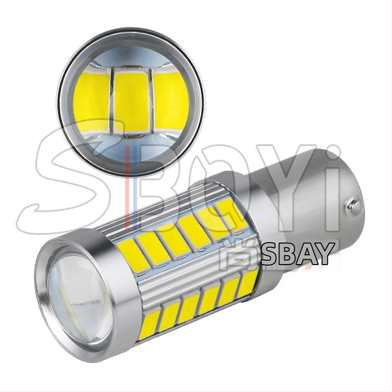 LED стоп светлина за автомобил 1156/1157 T20, 33SMD, 12V, 3W, LED 5630/5730