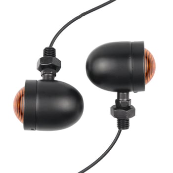 Мотоциклетен мигач и светлина за мъгла – мини ретро спирачна светлина, LJ марка, 12V, метален корпус с ABS абажур, модел Zhuan Deng