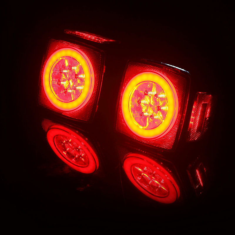 LED задно светло TC-21 за камиони и ремаркета, 12V, 41×0,2W 5050SMD LED диоди