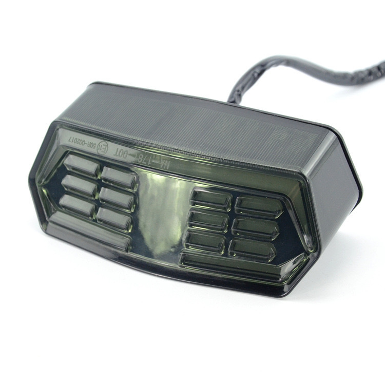 LED stražnja svjetiljka za motocikl WD-002, WD-001, 12V, ABS+LED, prilagodba dostupna