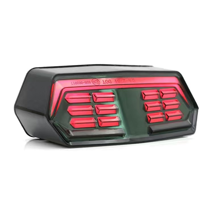 LED stražnja svjetiljka za motocikl WD-002, WD-001, 12V, ABS+LED, prilagodba dostupna