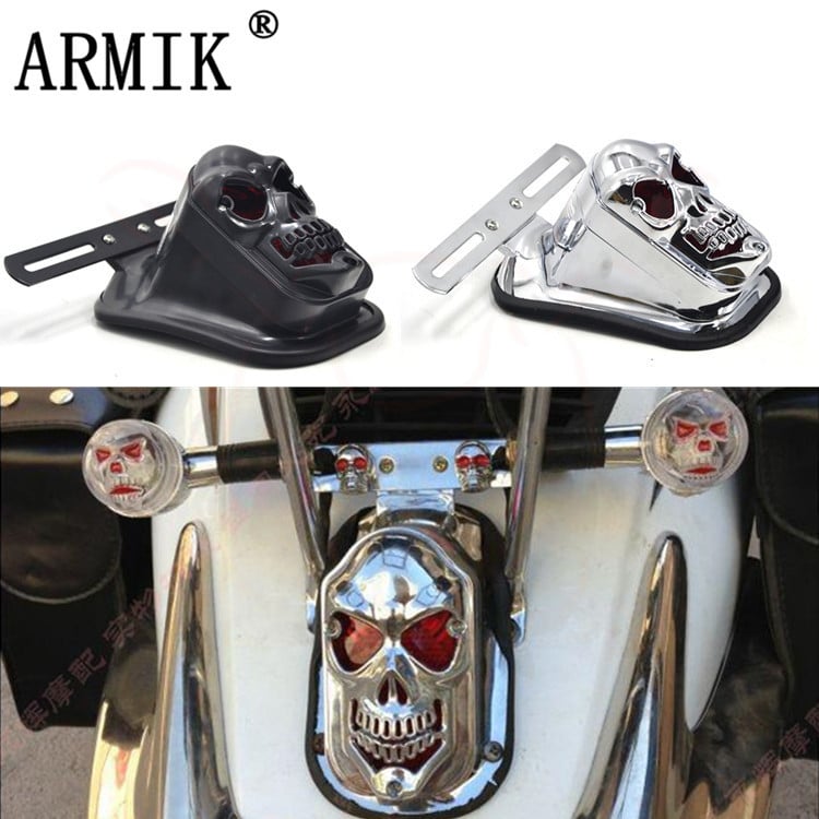 Lampa de stop pentru motocicletă MD-WD-033, 12V, ABS, retrofit general