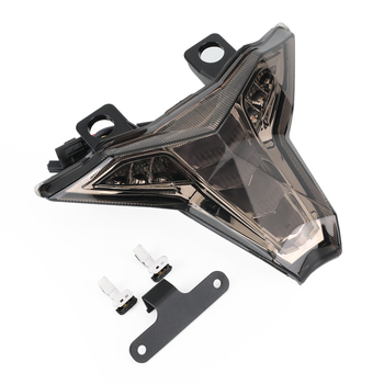LED stražnja svjetla N406 za Kawasaki Z400/Ninja400/ZX-10R/Z1000 s kratkim stražnjim krilom i nosačem registarske pločice; 12V, 0.6W vožnja, 2.5W kočenje, 10W pokazivač