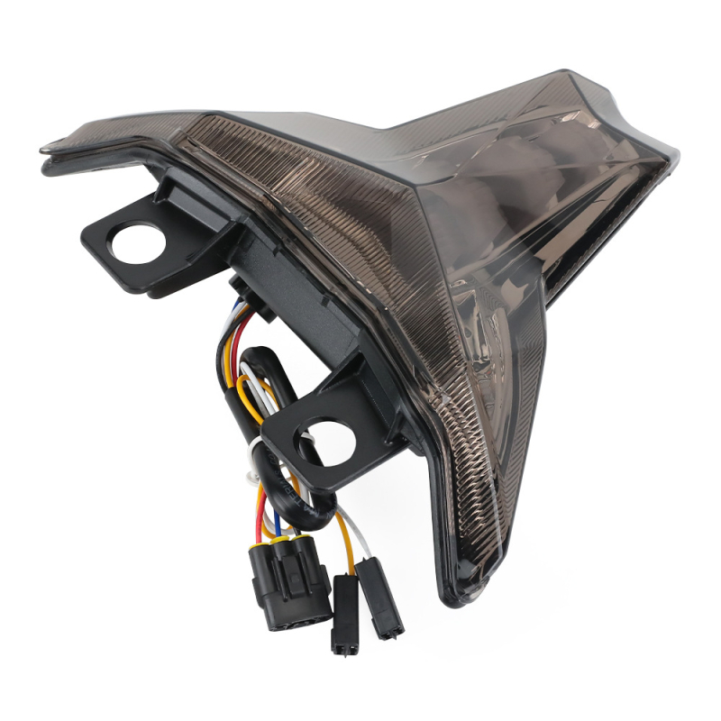 LED stražnja svjetla N406 za Kawasaki Z400/Ninja400/ZX-10R/Z1000 s kratkim stražnjim krilom i nosačem registarske pločice; 12V, 0.6W vožnja, 2.5W kočenje, 10W pokazivač