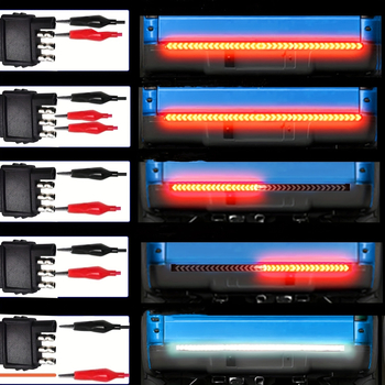 Zadnje svjetlo za pickup Fishbone dvobojno LED, 12V, 5W, 5000 lm