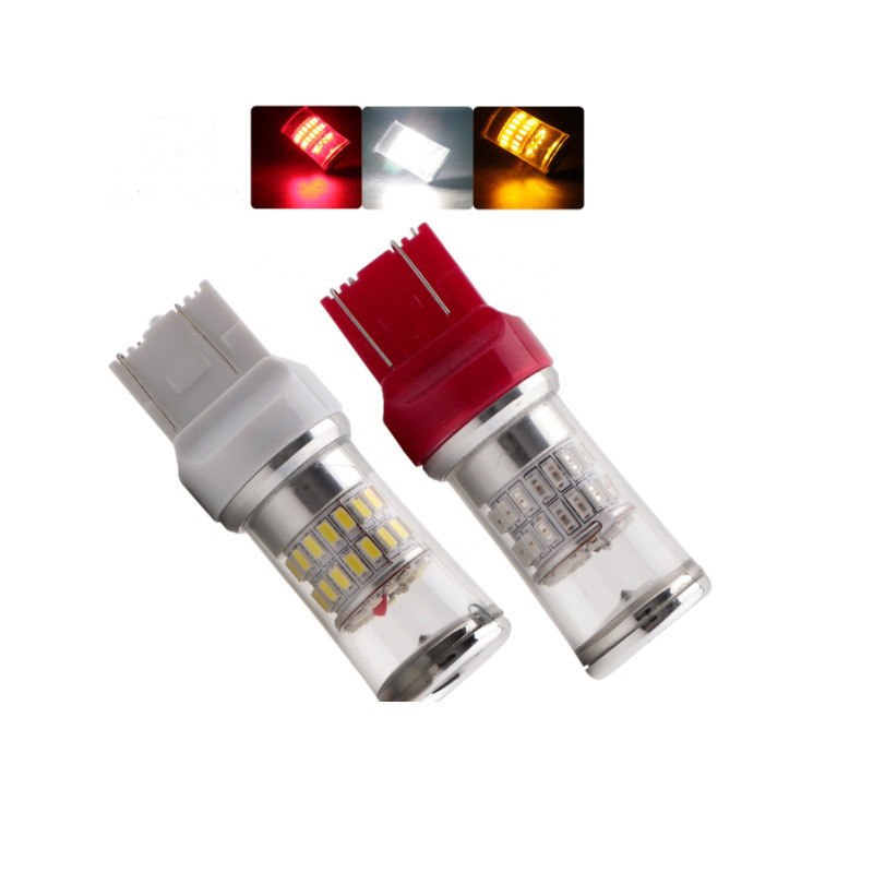 Visoko kvalitetno svjetlo kočnice automobila, model 3157 48SMD, LED 3014, 12–30 V, vijek trajanja 50.000 h