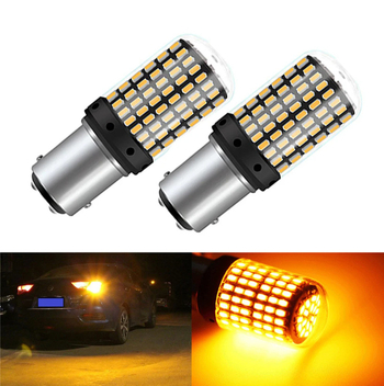 Auto LED svjetlo za brzu i pokazivač smjera, model 3014-144SMD neprekinuto dekodiranje [anti-strobe], 12V LED, vijek trajanja 50 000 h