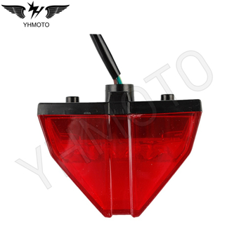 Stražnje svjetlo za motocikl KTM XC-W XCF-W EXC-F, ABS plastika, model YH-KT-TL-001-RD, prilagodljivo