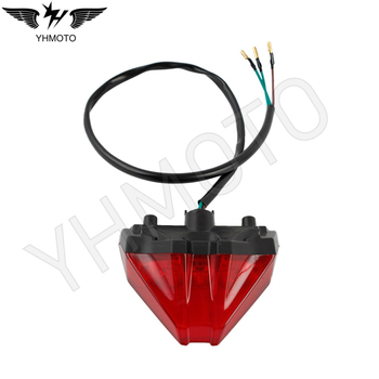Stražnje svjetlo za motocikl KTM XC-W XCF-W EXC-F, ABS plastika, model YH-KT-TL-001-RD, prilagodljivo