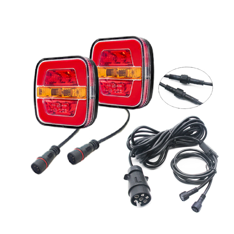 Stražnje svjetlo automobila ORPRO ABS+PC 12-24V Model 5006-2MG Kompatibilno s vanom, kamionom, prikolicom, kamp prikolicom