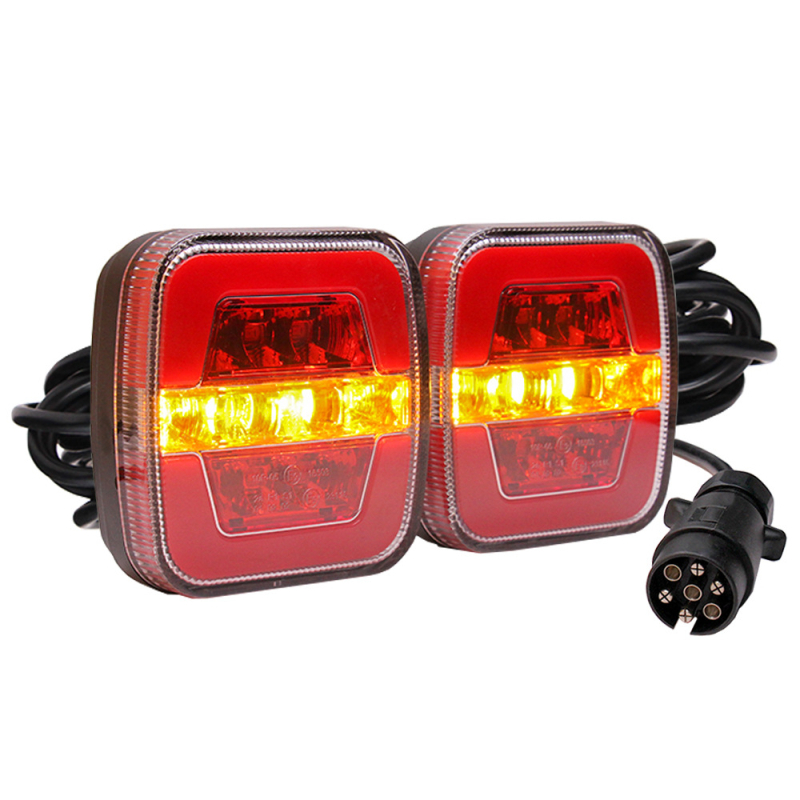 Stražnje svjetlo automobila ORPRO ABS+PC 12-24V Model 5006-2MG Kompatibilno s vanom, kamionom, prikolicom, kamp prikolicom
