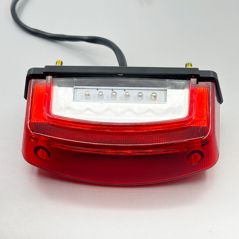 RS0032 LED stražnje svjetlo za ATV i motocikle — ABS kućište, 12V, 2W, LED izvor