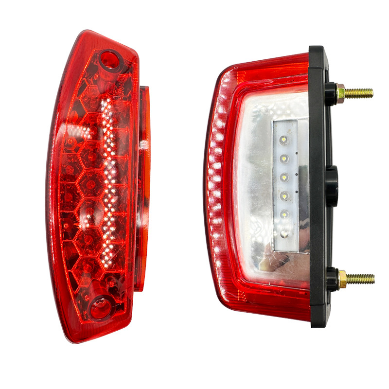 RS0032 LED stražnje svjetlo za ATV i motocikle — ABS kućište, 12V, 2W, LED izvor
