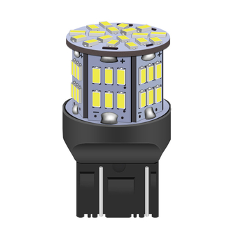 LED T20 svjetlo za kočnice i pokazivač smjera, automobil, 10-30V, 3W, LED 3014, 6500K, aluminijsko kućište, univerzalna primjena