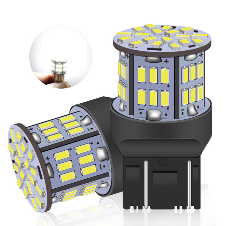 LED T20 svjetlo za kočnice i pokazivač smjera, automobil, 10-30V, 3W, LED 3014, 6500K, aluminijsko kućište, univerzalna primjena