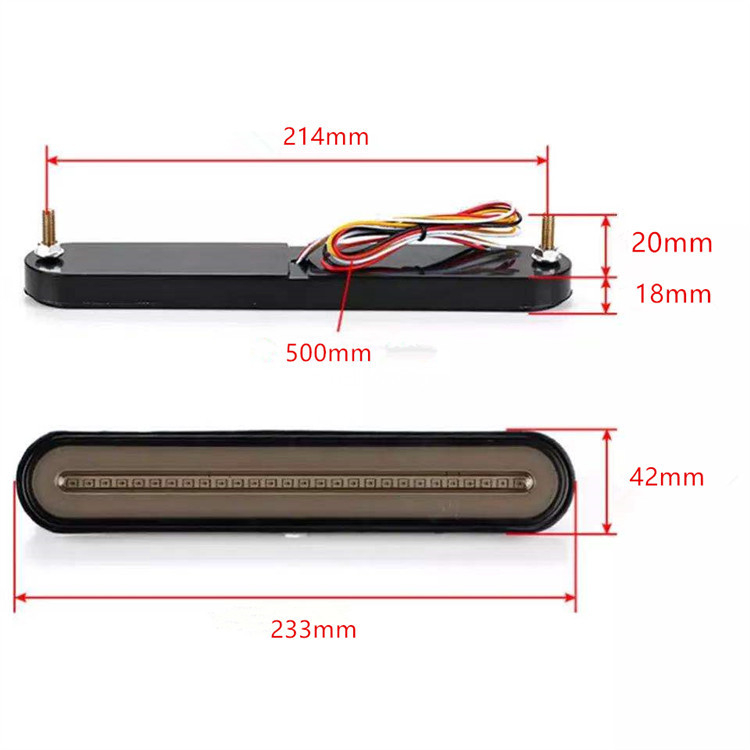 LED stražnje svjetlo za kamione G3IN1, 2.2W, 10-30V, 500LM, 3000K