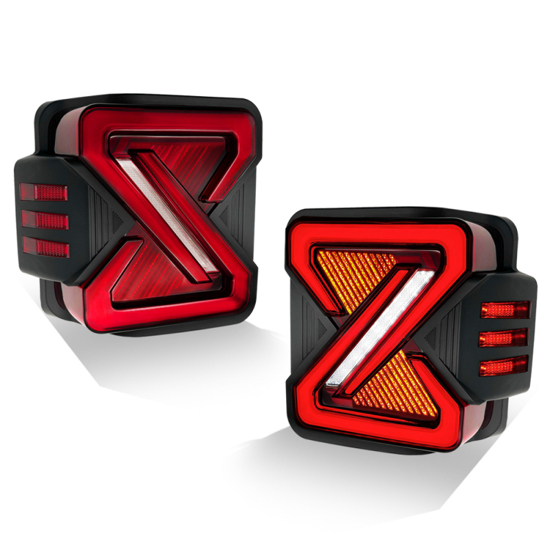 LED hátsó fény Jeep Wrangler JK 2007-2018, 12V, 5000 lm, 40000 h, TL-013-2a/2b