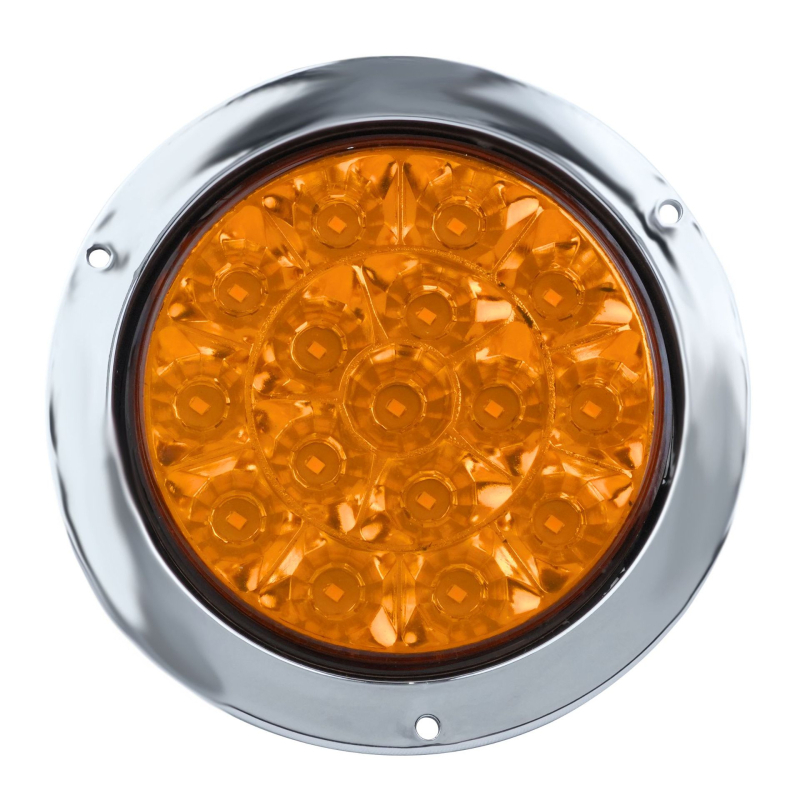 LED stražnje svjetlo za kamion – stražnje, kočen i šasiju svjetlo s elektroplatinom završnicom; 3W, 12/24V, vijek trajanja 100000 h; kompatibilno s RV, kamion, prikolica, kombi; dio Jy-2021