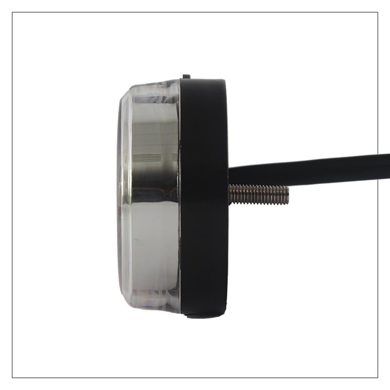 Zadnja svjetlosna lampica za vozila T012, 12-24V, kućište od PC-a, vijek trajanja 30.000 h