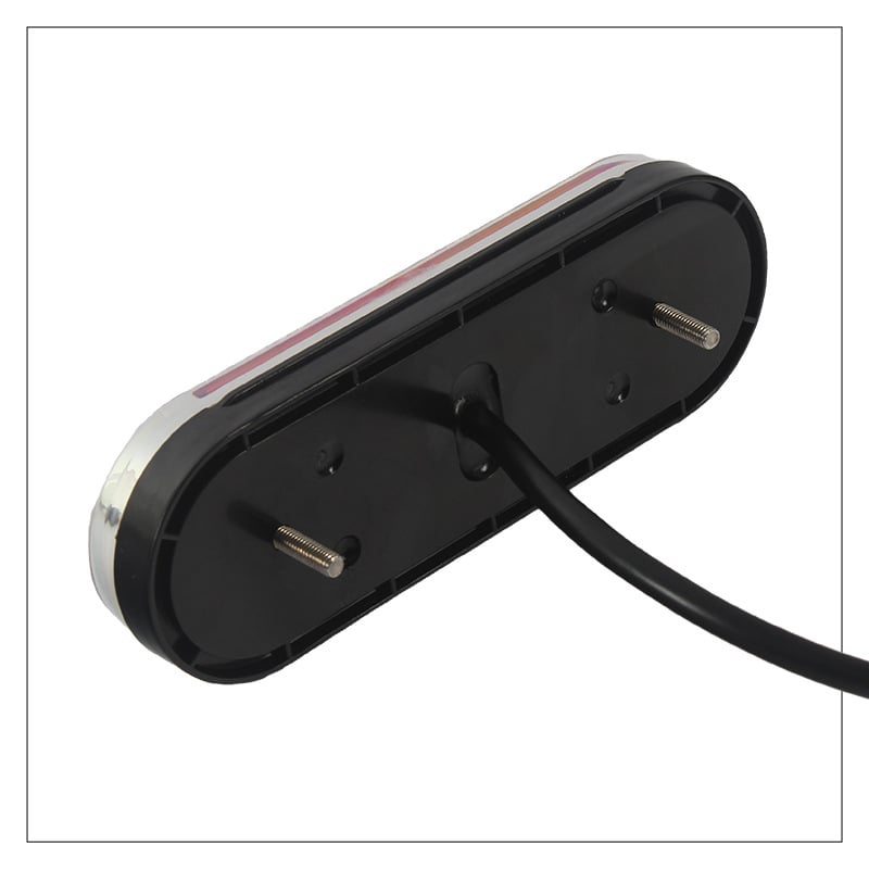 Zadnja svjetlosna lampica za vozila T012, 12-24V, kućište od PC-a, vijek trajanja 30.000 h