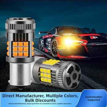 36 SMD LED auto pokazivač smjera s anti‑flicker dekodiranjem, svjetlo za kočnice i vožnju unazad, kompatibilno s 1156/1157/7440/7443