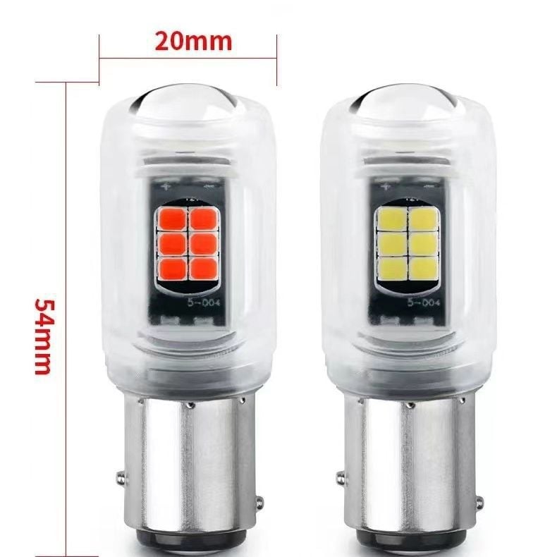 Automobilsko LED svjetlo kočnice s funkcijom treptanja, model 1156/1157/T20, LED izvor 3030, 12V, 1.7W
