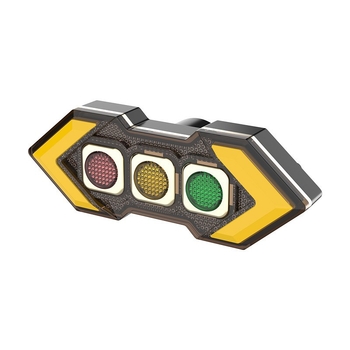 Lumina spate pentru bicicletă cu senzor de frână, telecomandă fără fir, reîncărcabilă, lumină de avertizare