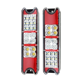 LED stražnja svjetiljka sa signalom za viljuškare i tešku opremu, model Xrll1081j, 10-80V DC, 5.5W