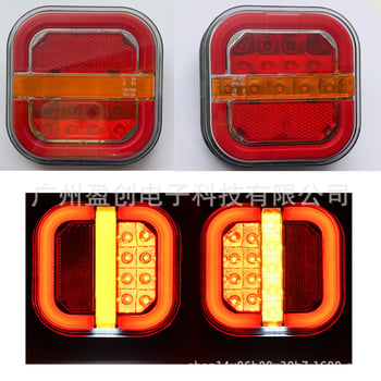 LED stražnja svjetlost za kamione, prikolice i automobile – model M10, 12–24V, 2000–4000K, 50.000 sati, LED izvor svjetla