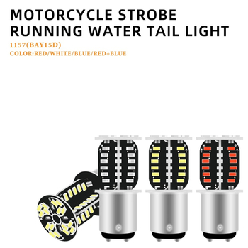 Lampa de frână LED pentru motocicletă 1157, LED 3014, 5W, 12V, 720lm