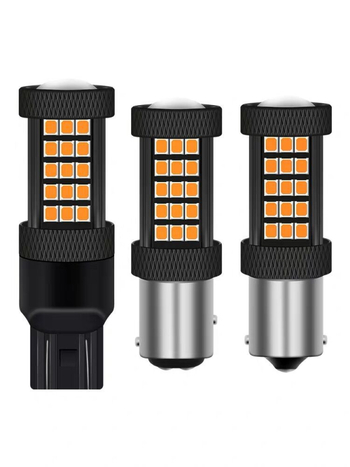 Auto LED svjetlo za kočnice s 66 SMD, snažan bljesak, svjetlo za vožnju unatrag i signalizacija smjera (1156/1157/2835)