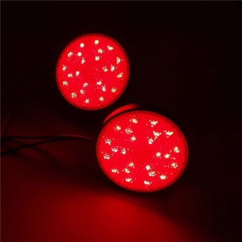 Motocikl LED reflektor, stražnje svjetlo za kočnicu i pokazivač, kružni LED mrežasti retroreflektor