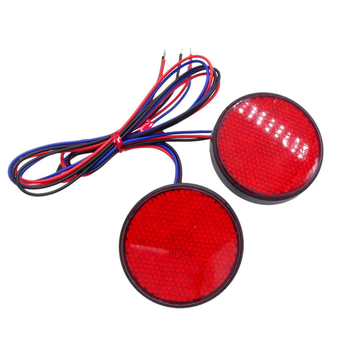Motocikl LED reflektor, stražnje svjetlo za kočnicu i pokazivač, kružni LED mrežasti retroreflektor