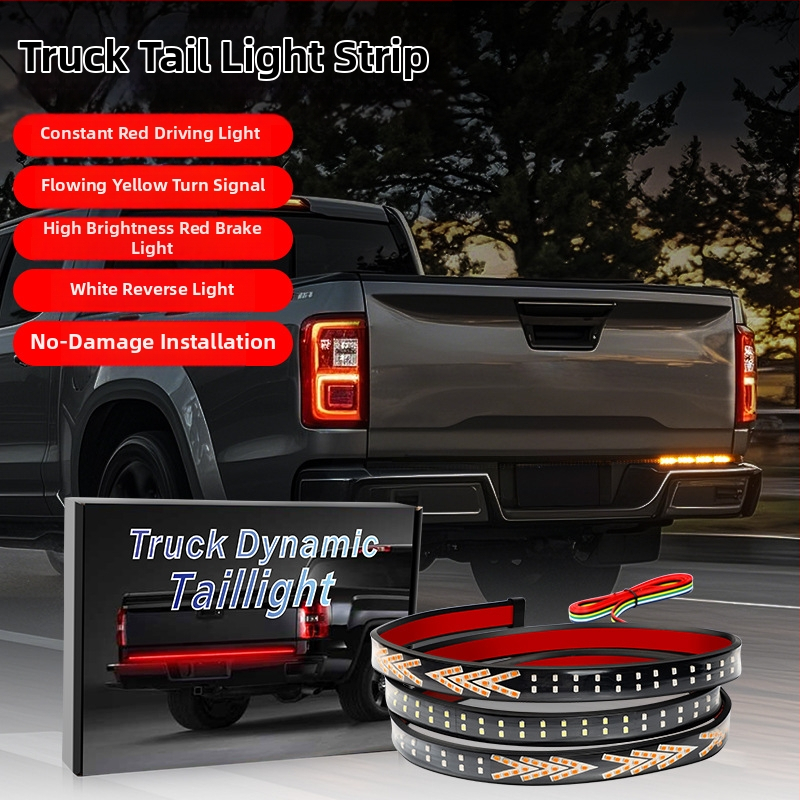Zadnje svjetlo za pickup Fishbone lamp (PVC mekana guma, 9–30V, 5W)