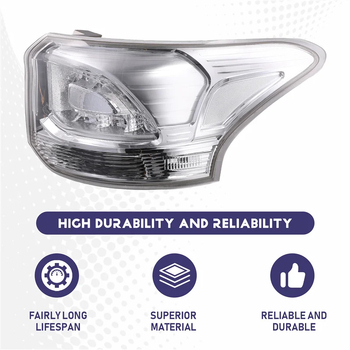 Задни светлини за Mitsubishi Outlander (2014–2015), LED задни светлини за стоп и габарит, 12V, номера на частта 8330A789 / 8330A790