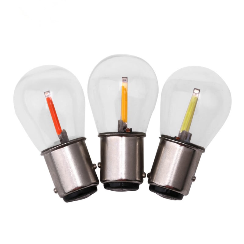 LED filament stop svjetlo BAY15D/1157 za automobil — 12V, 1.8W, 800 lm, IP68