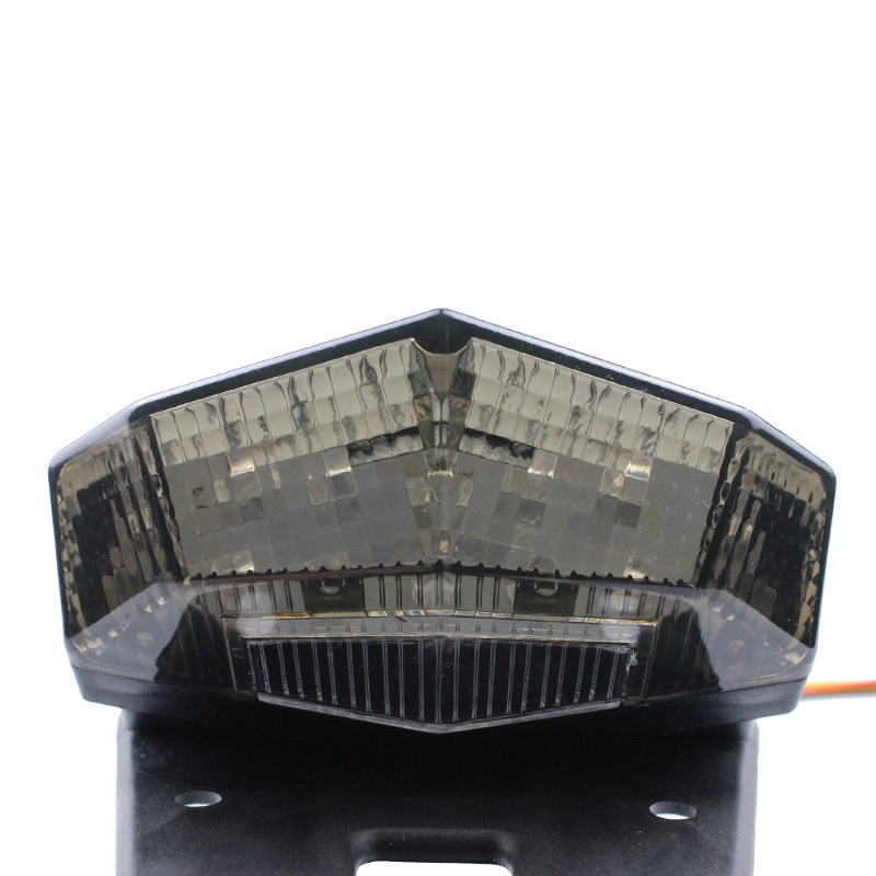 LED stražnja svjetiljka za terenski motocikl – stražnji blatnik s kočnicom i indikatorima smjera, osvjetljenje registarske pločice, 12V, 3000LM, veliki okvir
