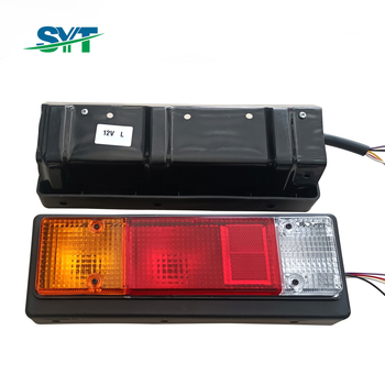 Lampă posterioară pentru camion cu semnal de viraj, lumină de recul, lumină de frână și iluminare de rulare - model Wsy12-009, 12V/24V