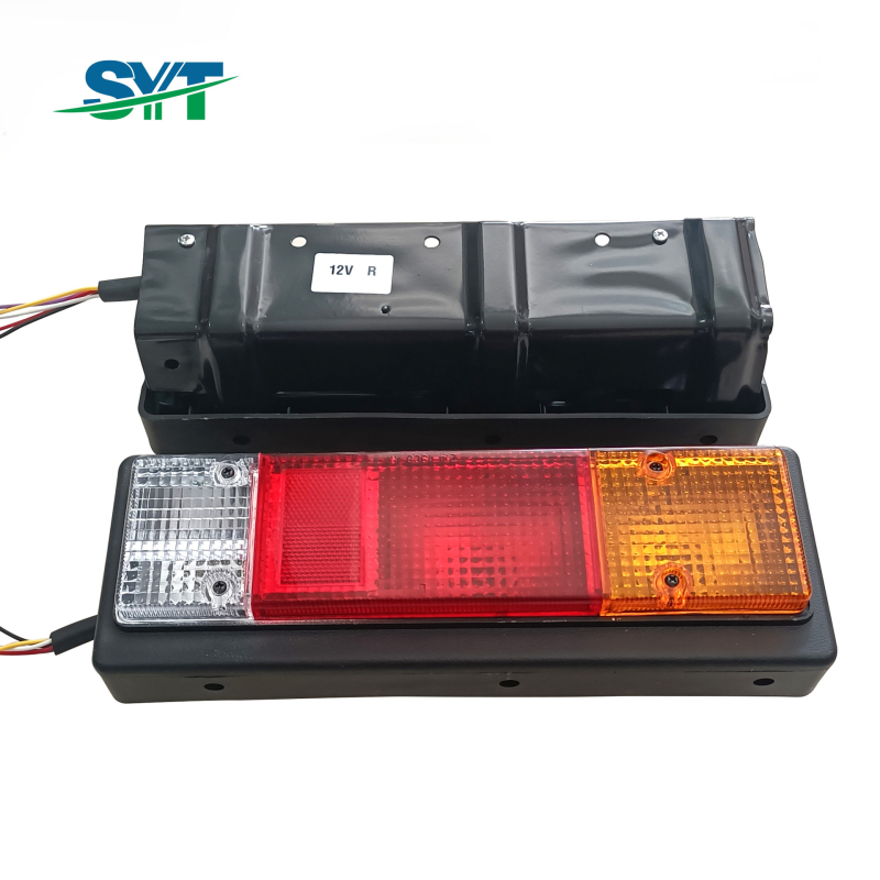 Lampă posterioară pentru camion cu semnal de viraj, lumină de recul, lumină de frână și iluminare de rulare - model Wsy12-009, 12V/24V