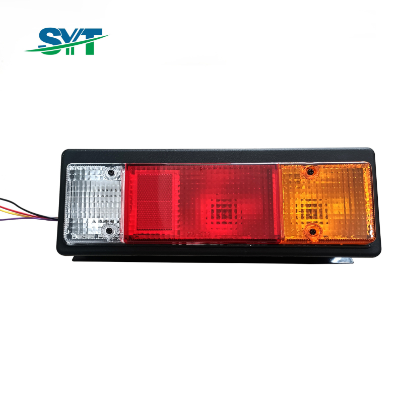 Lampă posterioară pentru camion cu semnal de viraj, lumină de recul, lumină de frână și iluminare de rulare - model Wsy12-009, 12V/24V