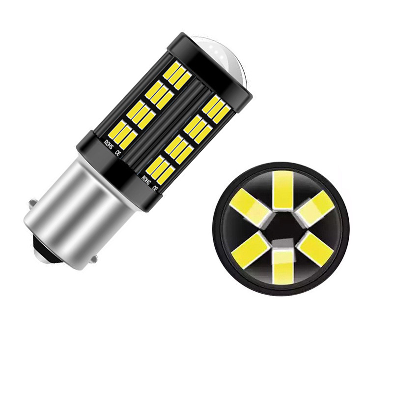Automobilska LED svjetla: kočenje, vožnja unatrag i signal skretanja, 1157-4014-66SMD, 12-20V, 700 lm, 6000–6500 K