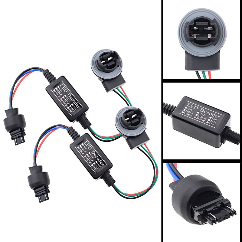 3157B LED dekoder za T25 – LED eliminator pogrešaka za kočnice i dnevnu svjetlost, 12-24V, 1-3W, 20.000 h