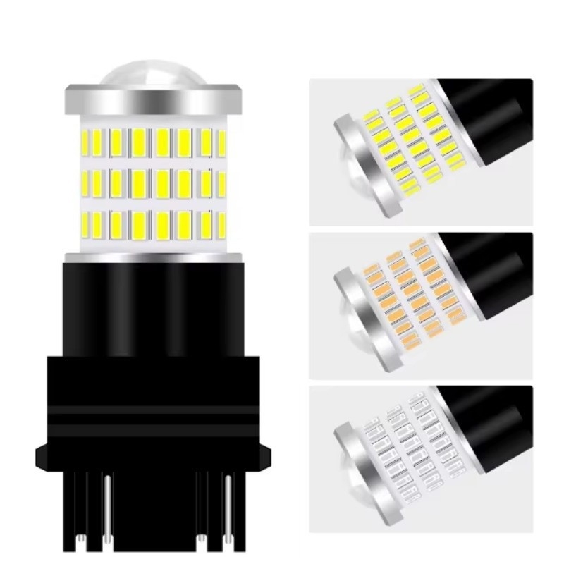 LED brake light 3157-72SMD4014+4SMD3030, univerzalna montaža, 10-30V, 5.4W, aluminij