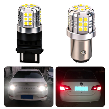 Auto LED svjetlo 3157 30SMD-3030 za povratnu vožnju, kočnicu i pokazivač smjera, 12V, 7.164W, 6000–6500K, vijek trajanja 50.000h