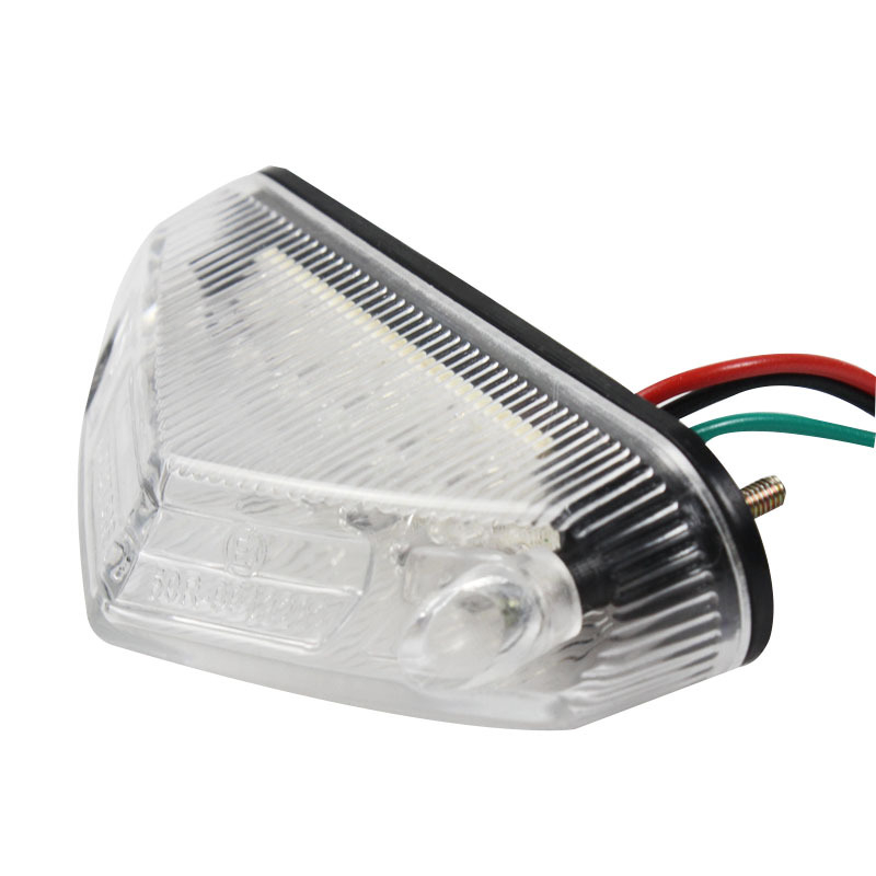 LED zadnje svjetlo za motocikle i električna vozila — 12V, 6000 lm, 4000K, plastična + LED konstrukcija